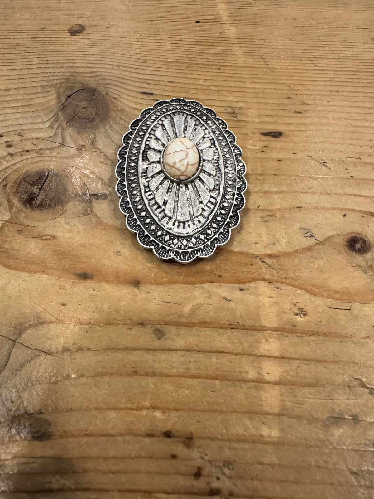 Western Concho Scarf Slide