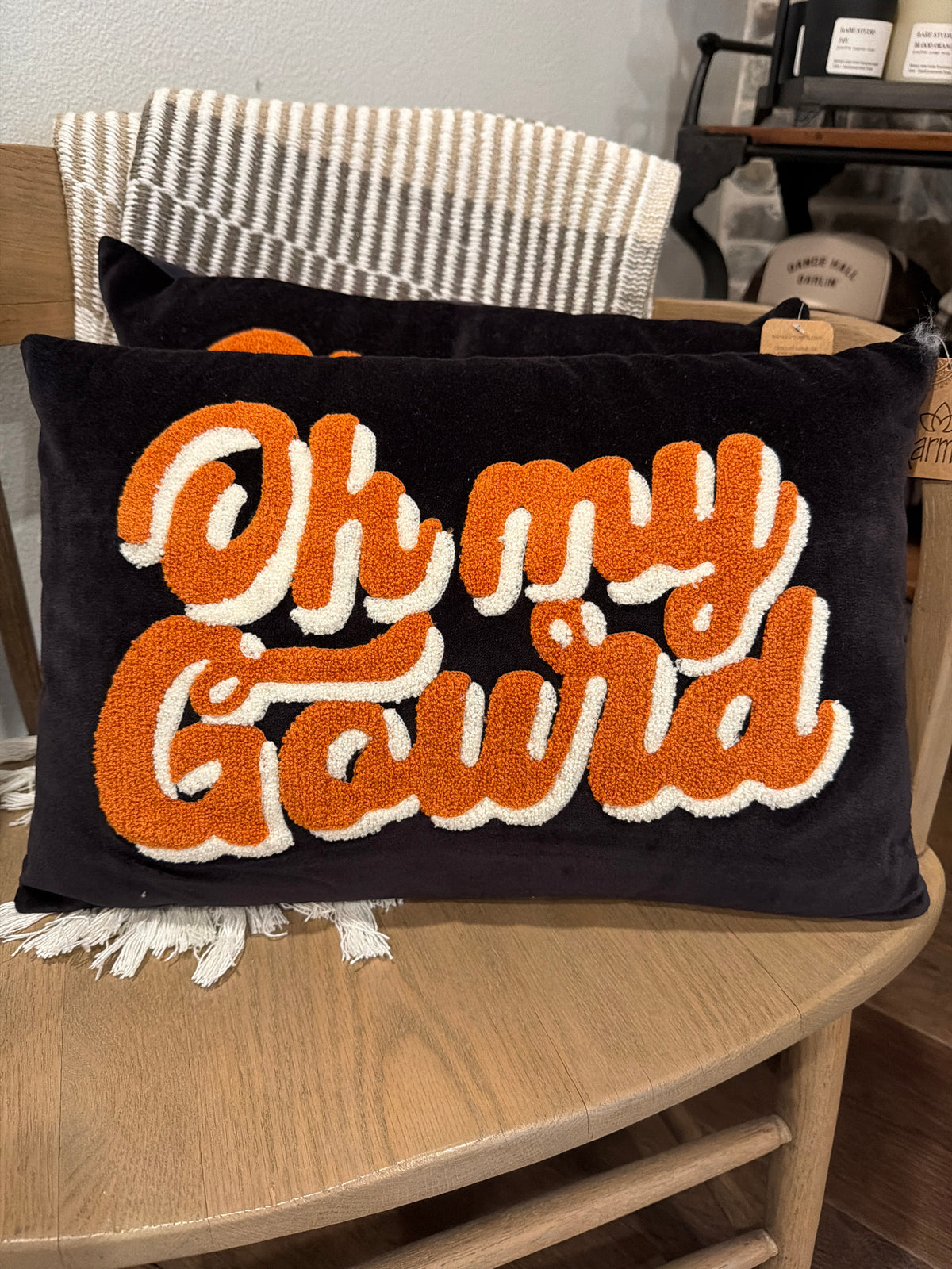 Oh My Gourd Lumbar Pillow