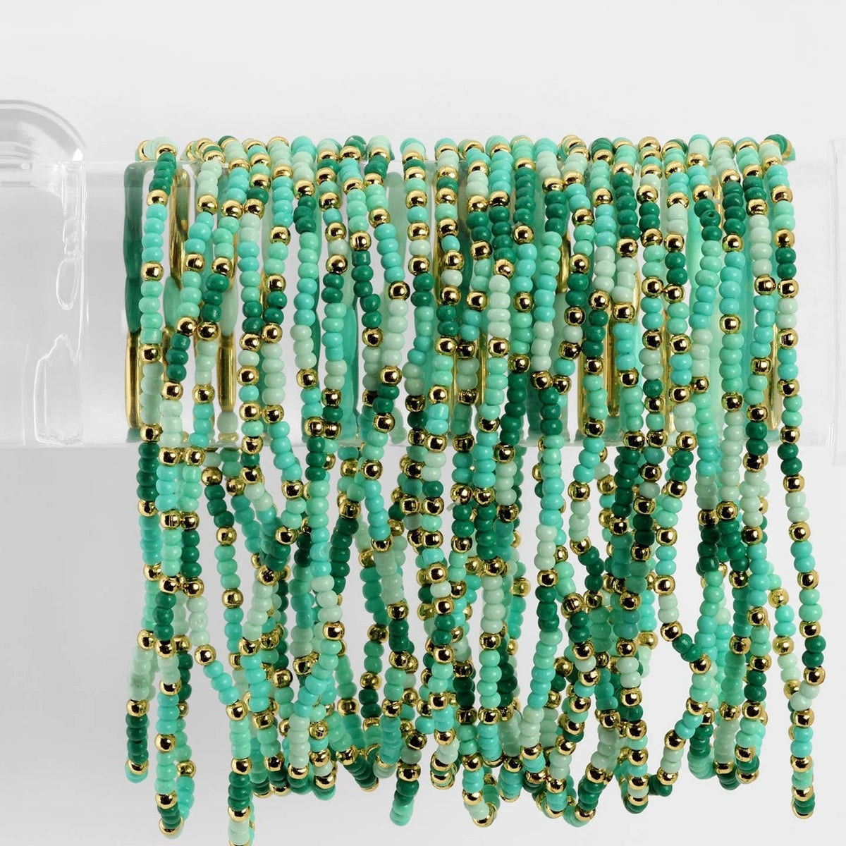 Beadeded 2mm Colored Bracelet- Set of 4