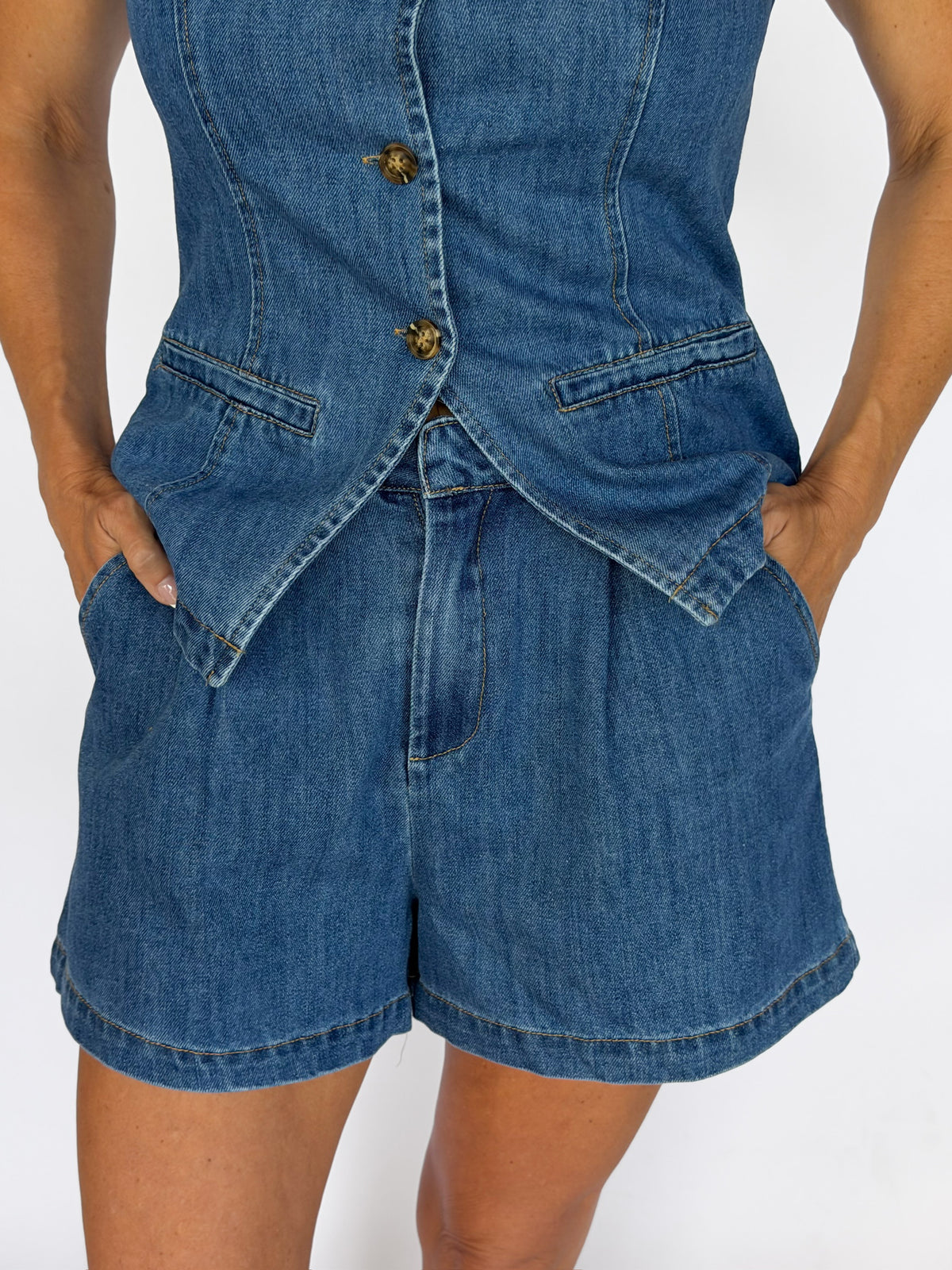 Southern Charm Denim Shorts