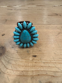 Cluster Western Concho Scarf Slide