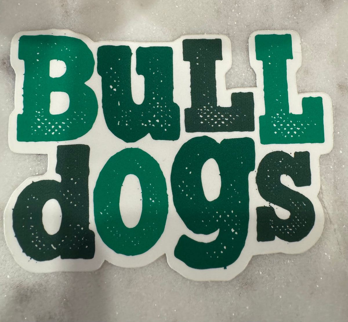 Bulldogs trailhead Sticker