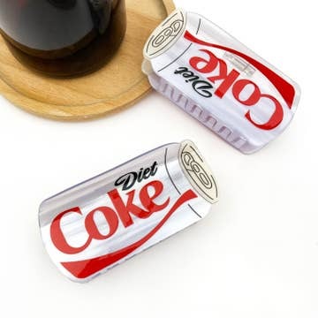 Diet Coke Bottle Hair Clip