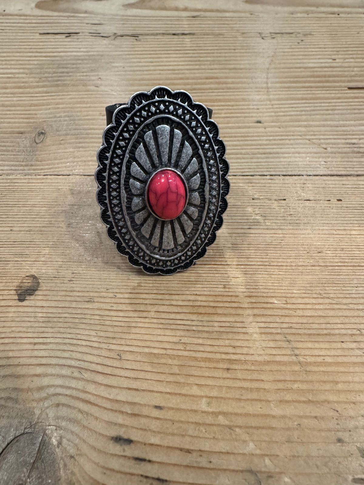 Western Concho Scarf Slide