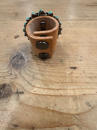 Cluster Western Concho Scarf Slide