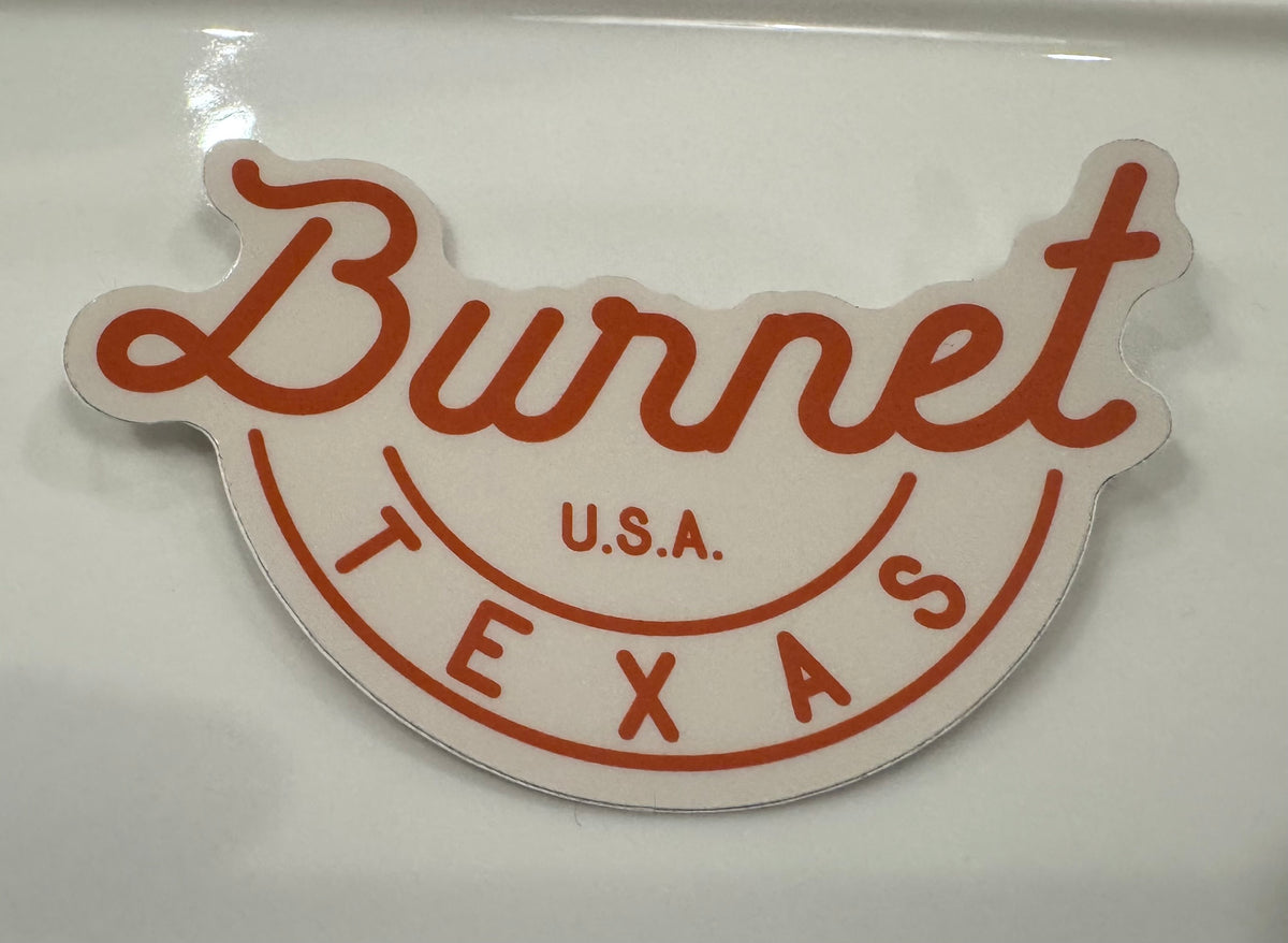 Burnet Sticker