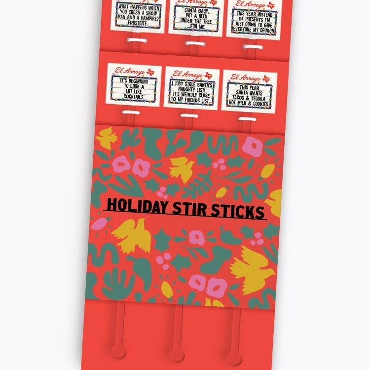 Marquee Stir Sticks- Holiday