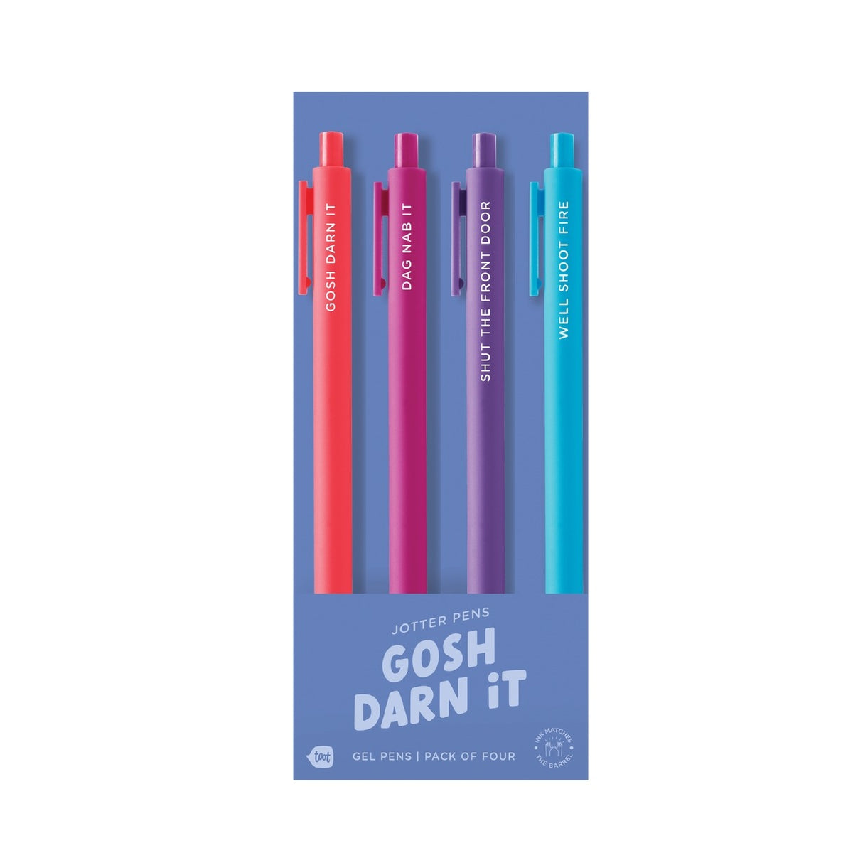 Jotter 4 Pack - Gosh Darn It