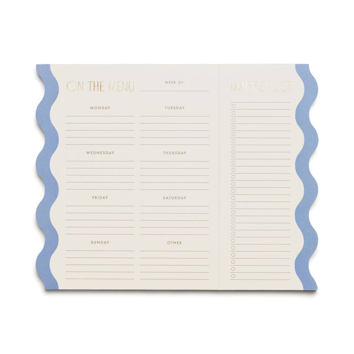 Meal Planner Notepad w/magnets