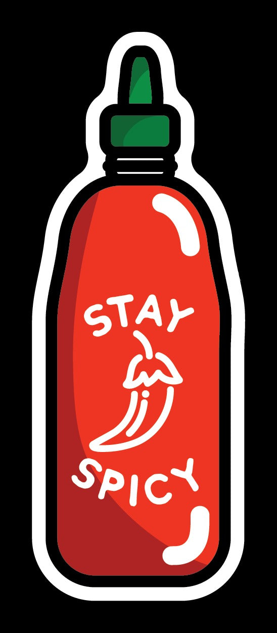 Spicy Sauce Bottle Sticker