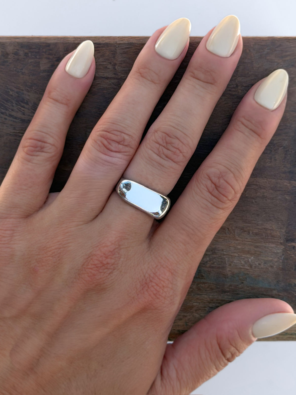 Maren Waterproof Ring- Silver