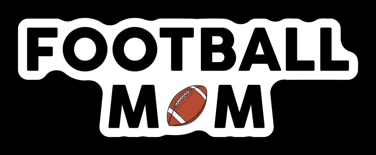 Football Mom Sticker