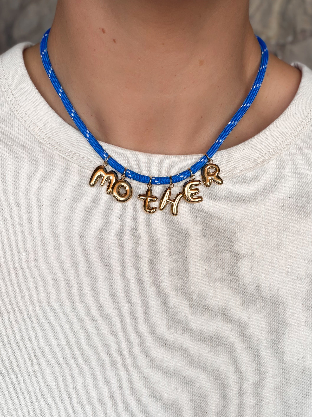 Mother Necklace- Cobalt