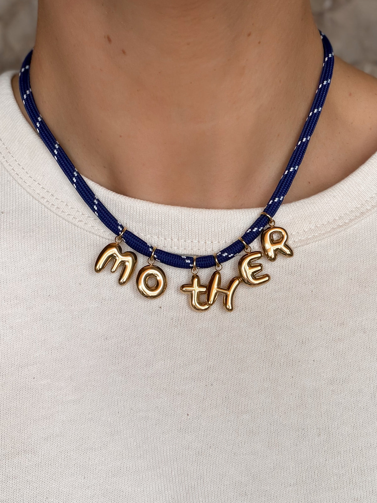Mother Necklace - Royal Blue