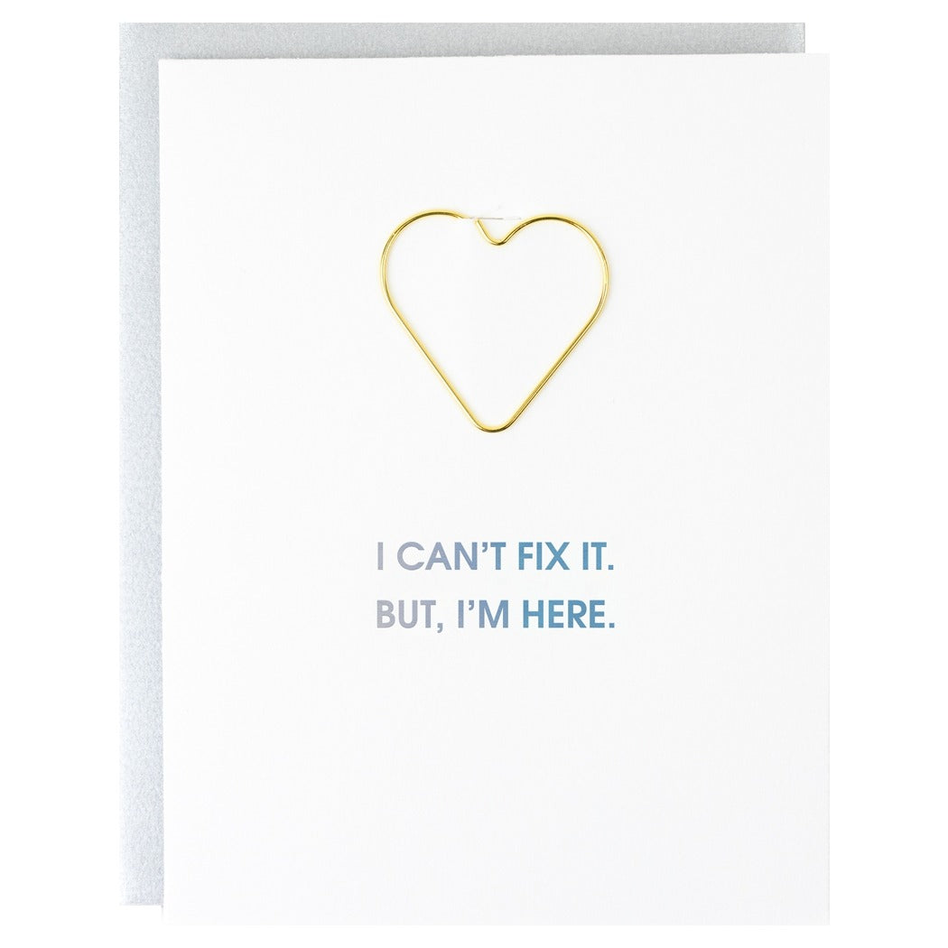 I Can't Fix it Card