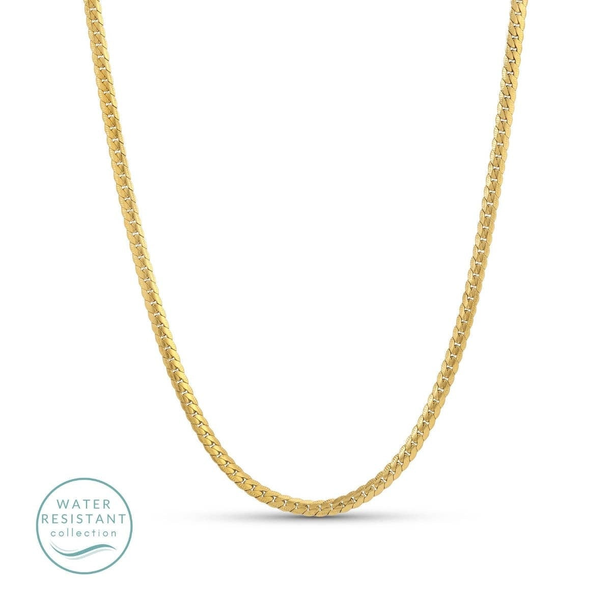 Herringbone Collar Necklace- Water Resistant