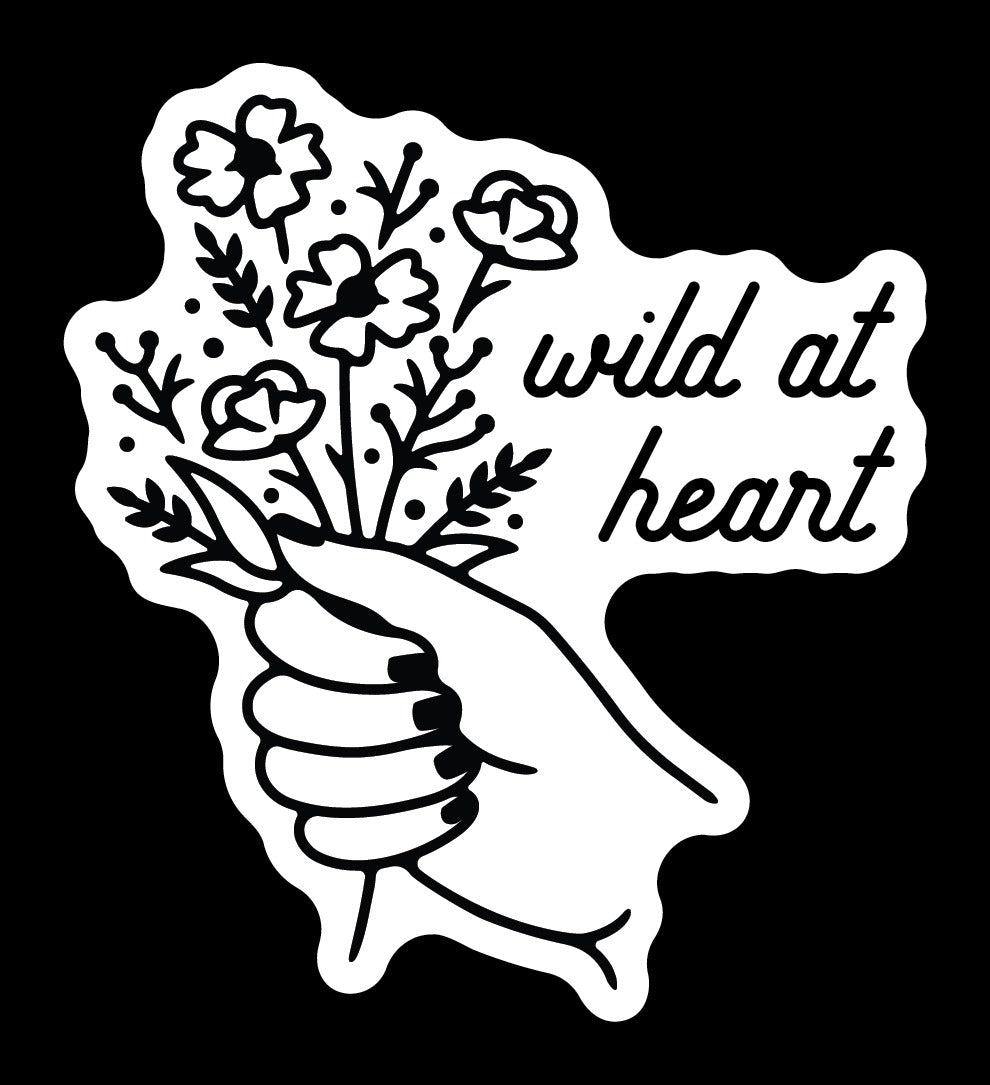 Wild At Heart Sticker