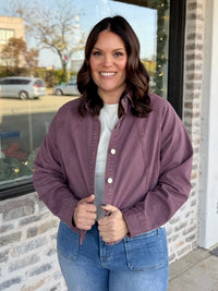 Masala Colored Denim Top