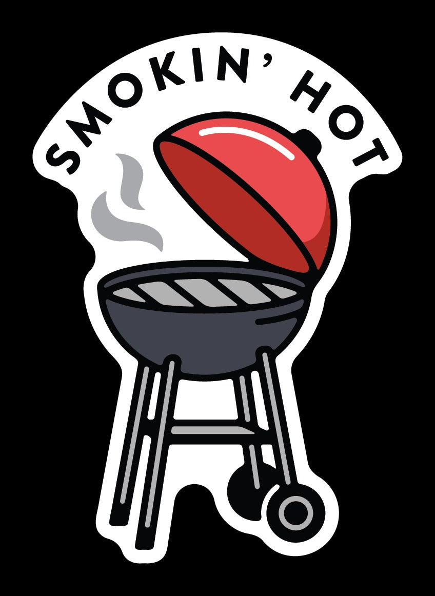 Smokin Hot Barbecue Sticker
