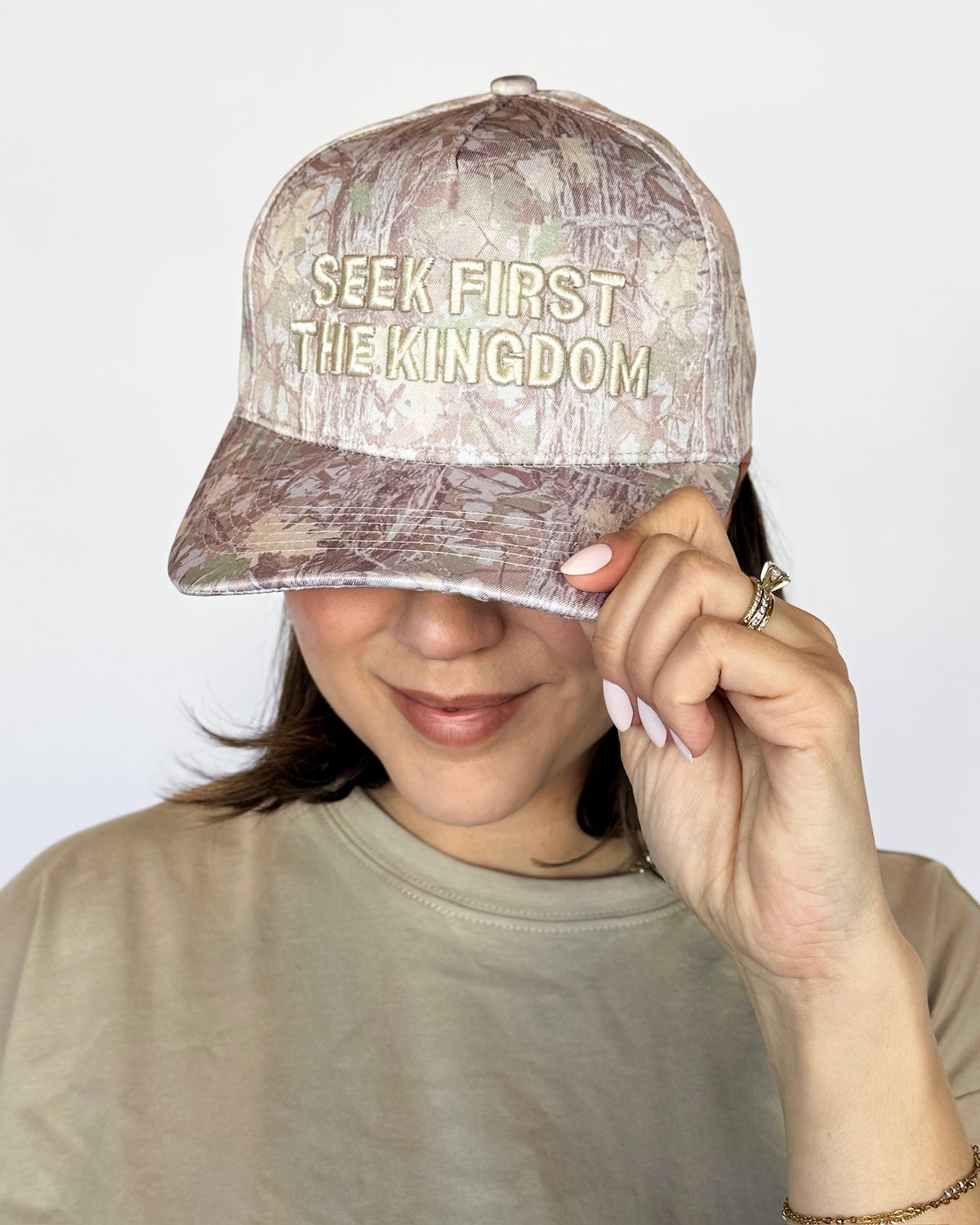 Seek First The Kingdom Hat