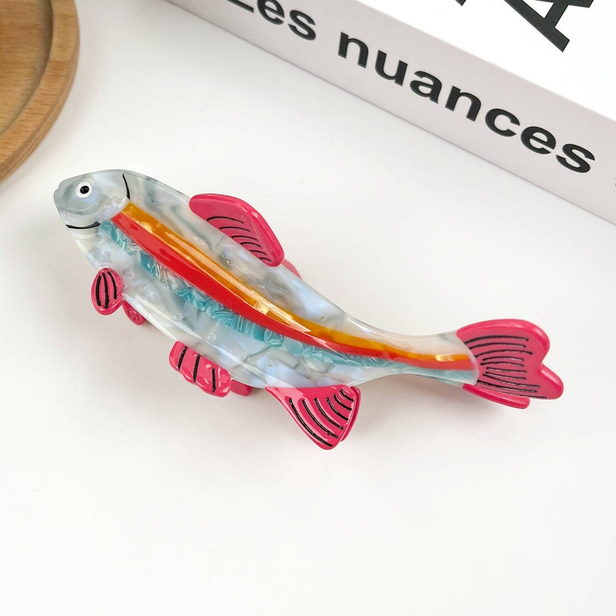 Colorful FIsh Hair Clip