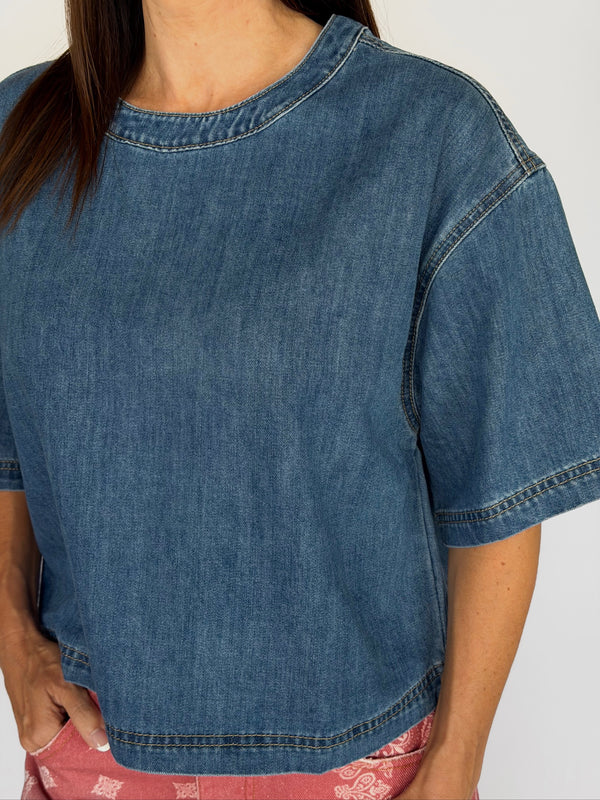 The Denim Daydream Top