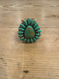 Cluster Western Concho Scarf Slide