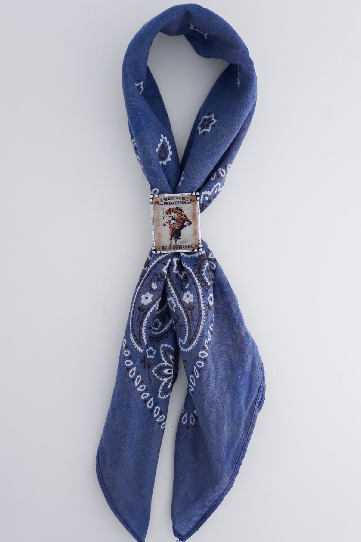 Be A Cowgirl Scarf Stretch Ring