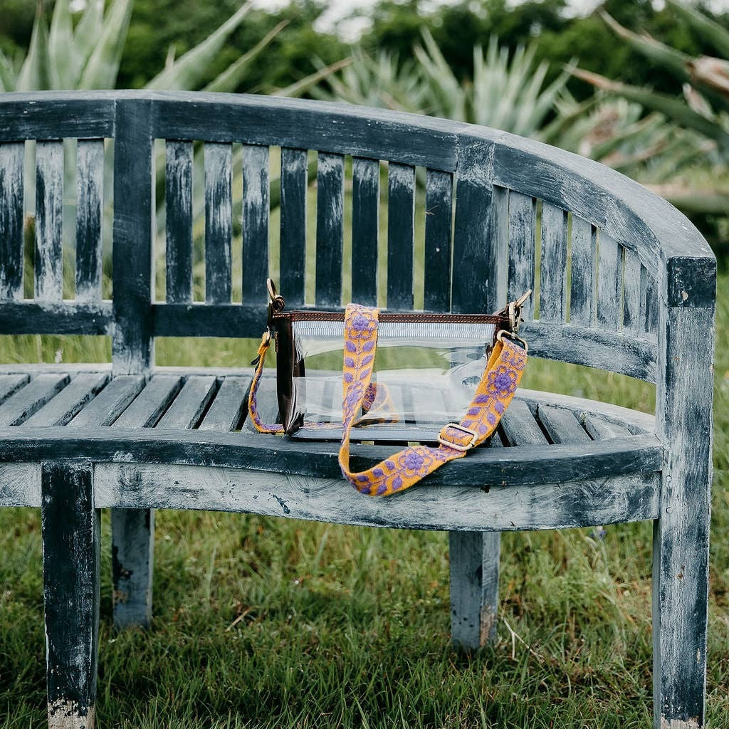 Arden Yellow & Purple Adjustable Strap