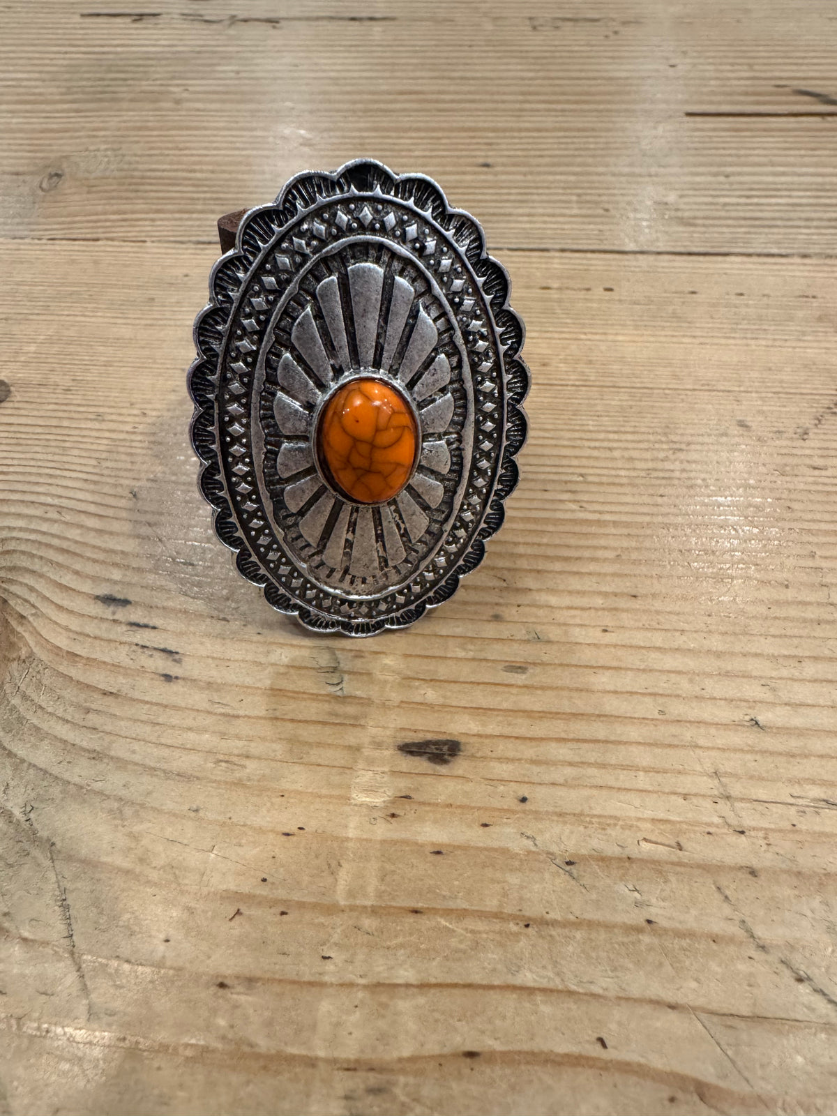 Western Concho Scarf Slide