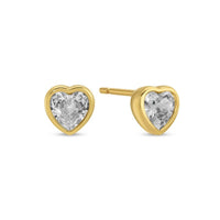 Love Spark Heart Studs