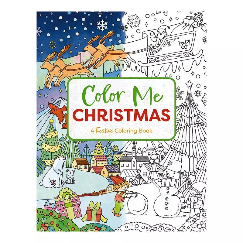 Color Me Christmas: A Festive Adult Coloring Book (Color Me Coloring Books)
