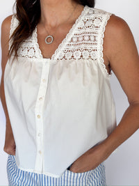 Lowtide Lace Sleeveless Top