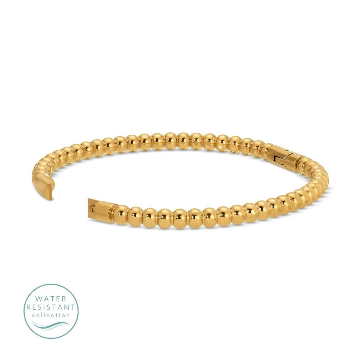 Sunlit Shore Hinge Bangle- Water Resistant