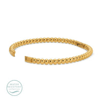 Sunlit Shore Hinge Bangle- Water Resistant