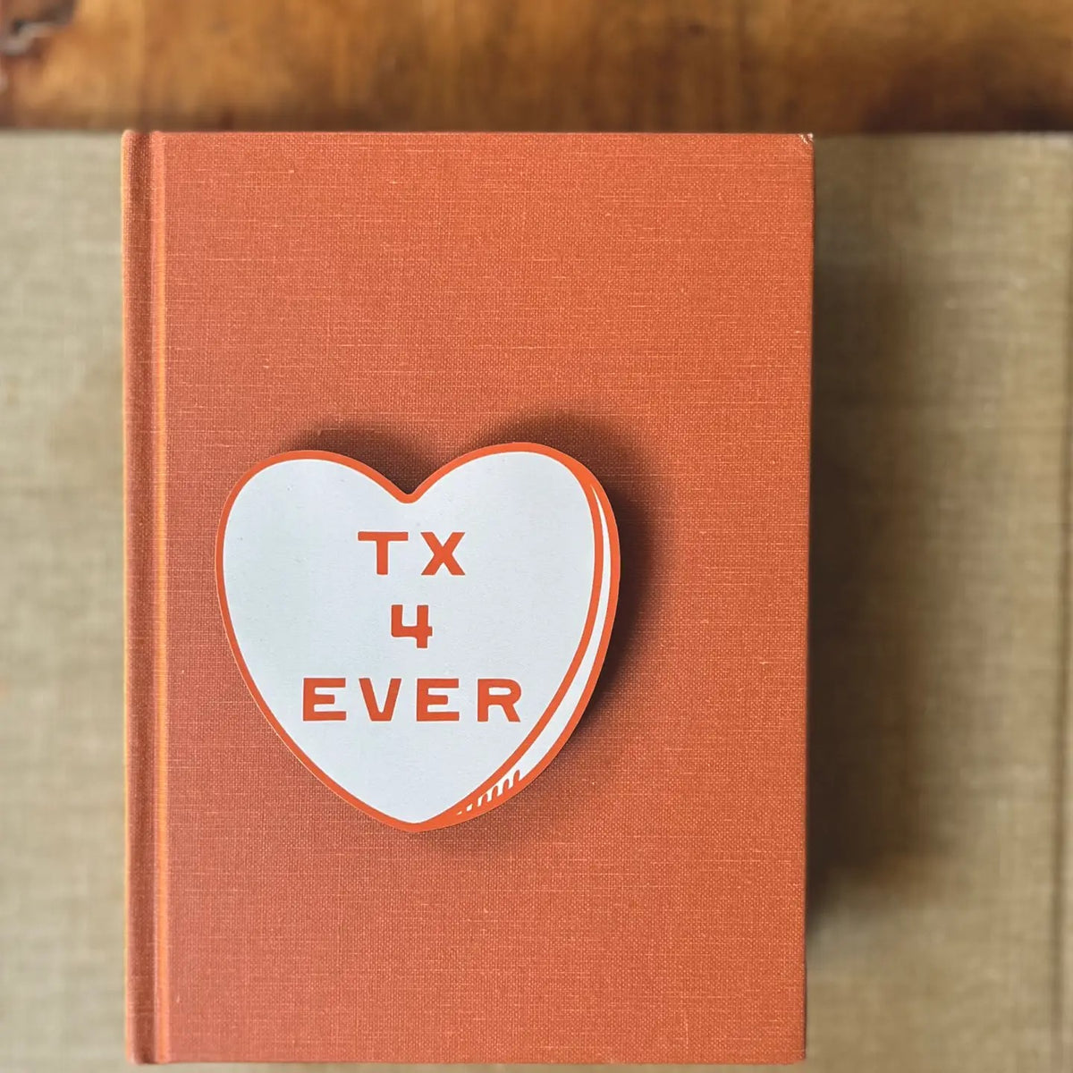 Texas 4Ever Heart Magnet