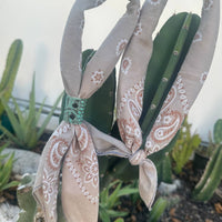 Gray Hues Hand Dyed Bandanas