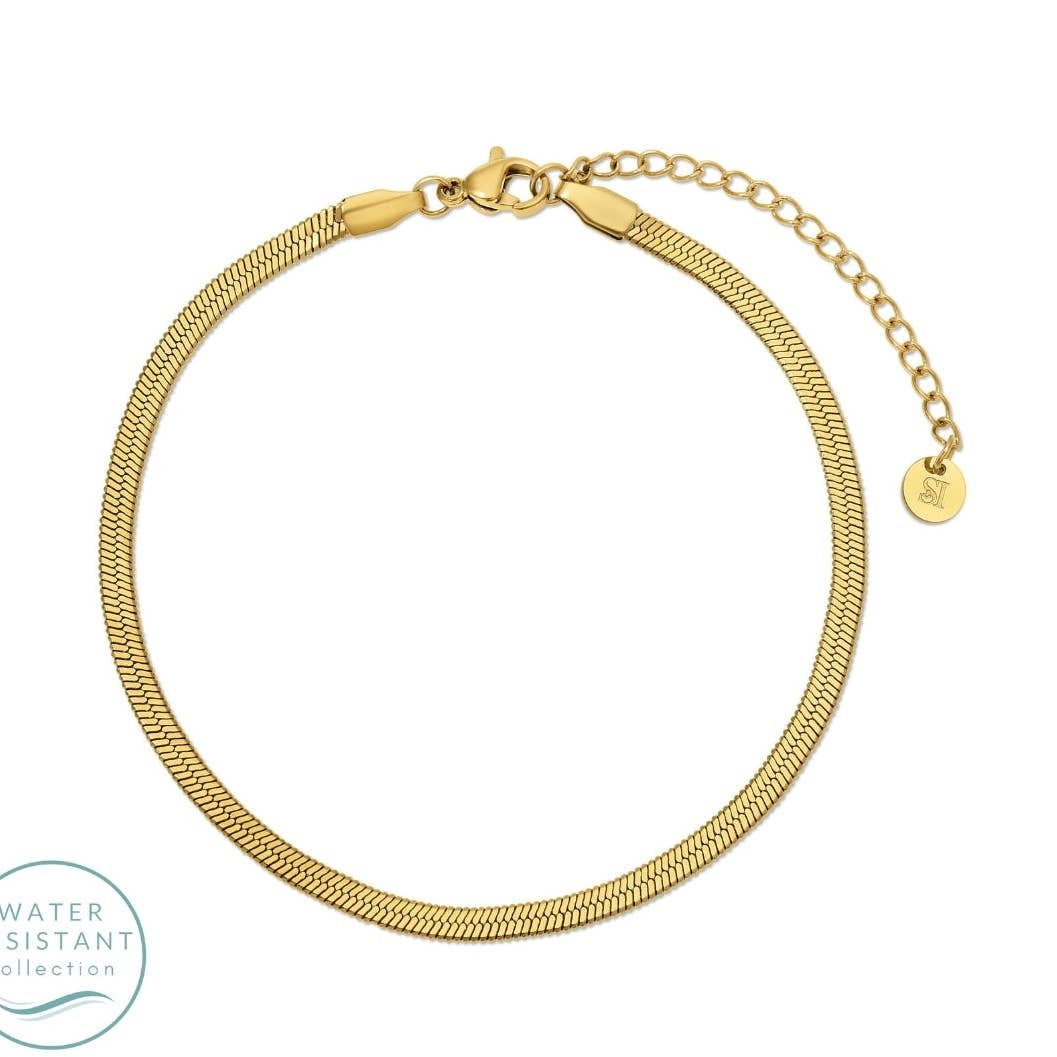 Snake Chain Bracelet-Water Resistant
