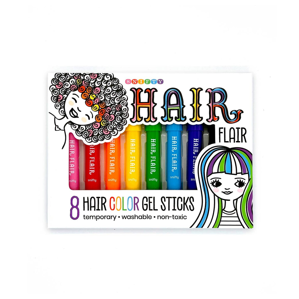 Hair Flair-Bright Colors