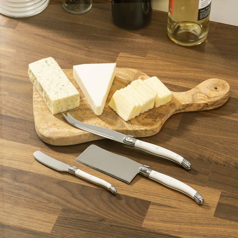 Laguiole Cheese Knives - Faux Ivory