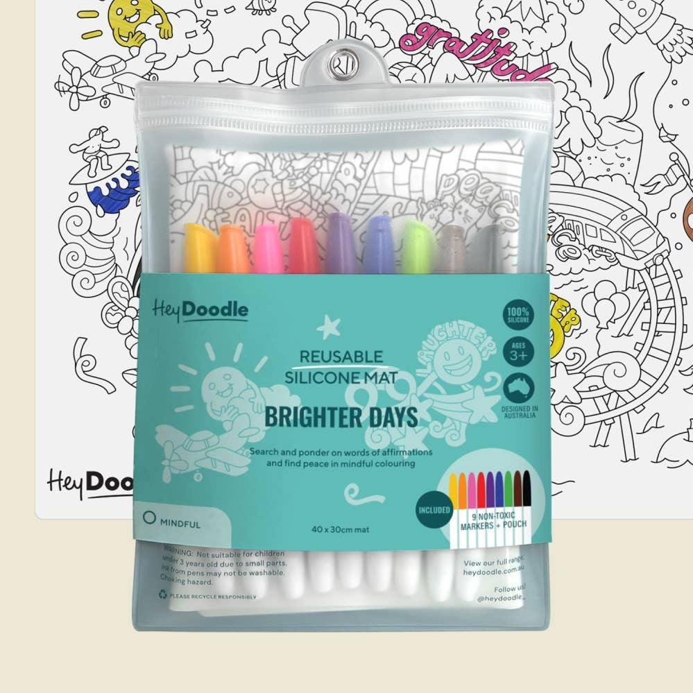 Classic Coloring & Doodle Mat