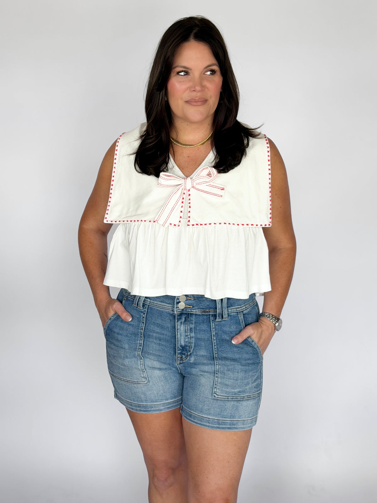 Rosalie Sailor Top