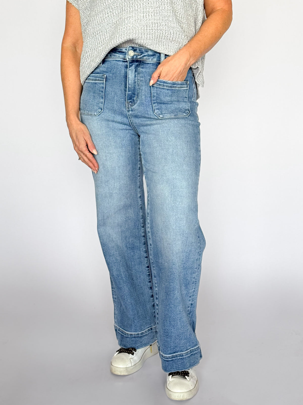 Aspen HR Wide Leg Jeans