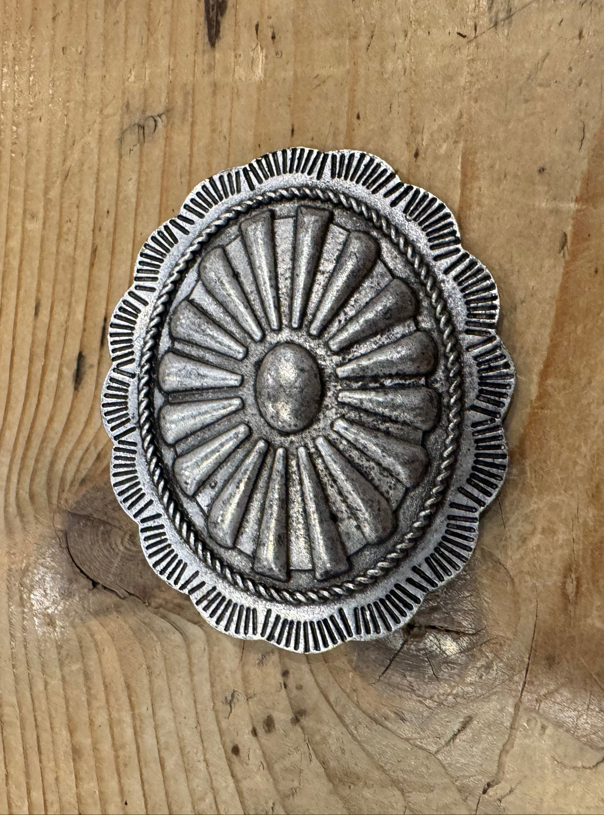 Western Concho Scarf Slide