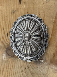 Western Concho Scarf Slide