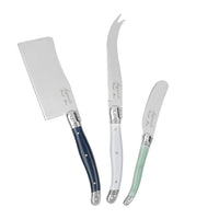Laguiole Cheese Knives - Sea Salt