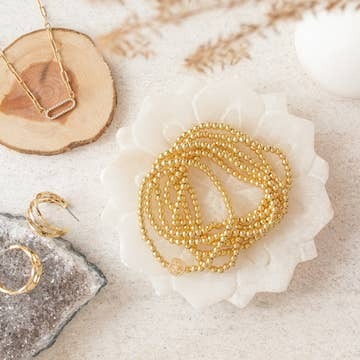 Hollis 4mm Gold Bracelet