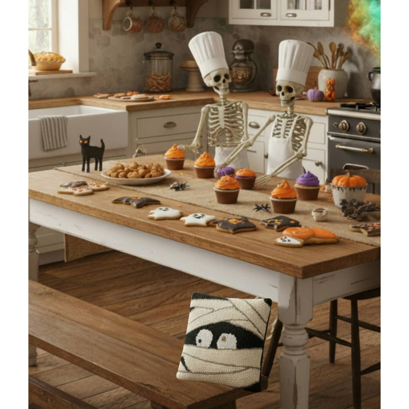 Mummy Face Hook Pillow