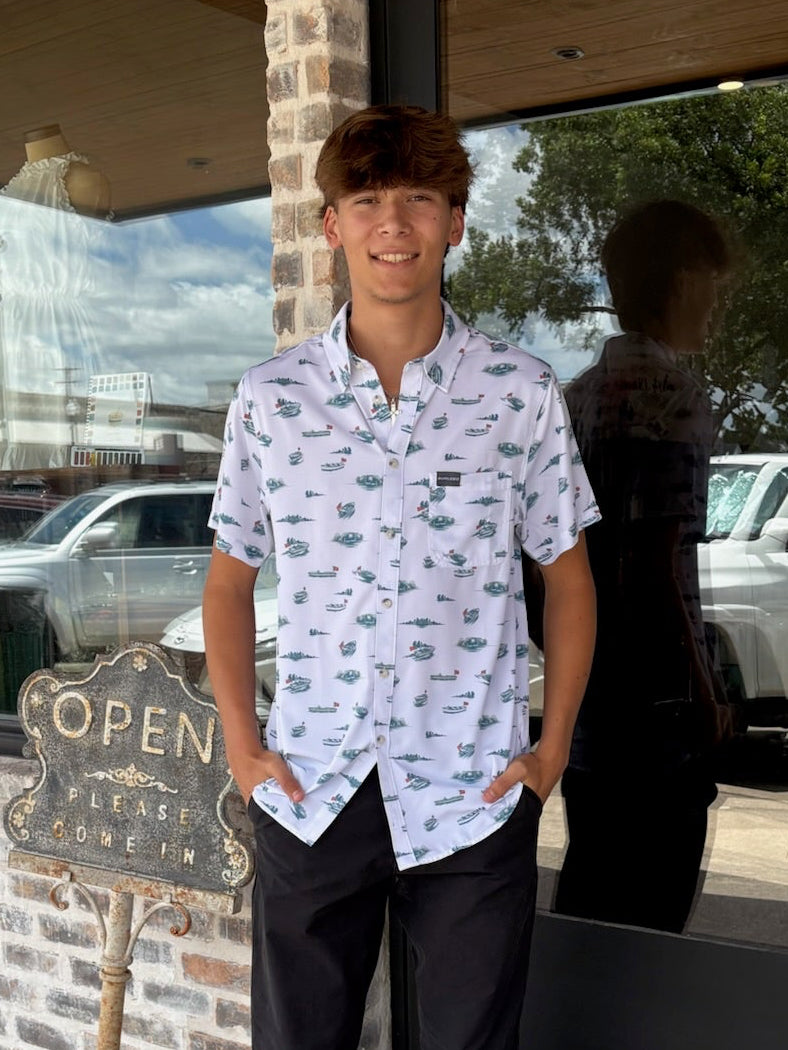 Performance Button Up