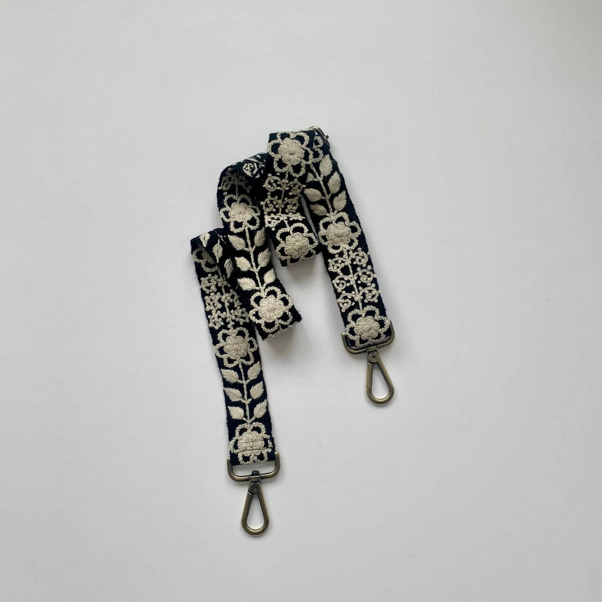 Black & White Adjustable Strap